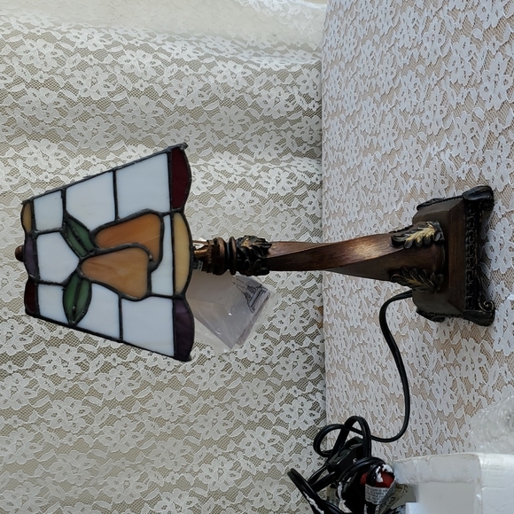 Home Interiors Fruit Lamp for table New 13" high original box Vintage Sonoma - Picture 3 of 12